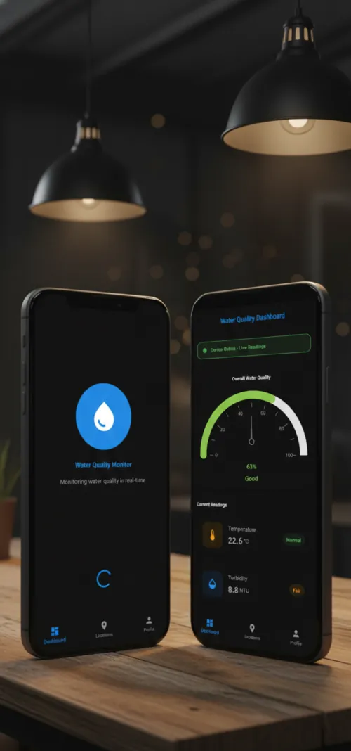 Aqua Sense water monitoring screenshot 2