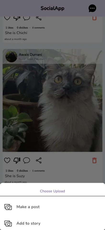 Flickly social app screenshot 4