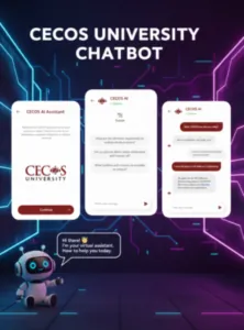 University AI assistant screenshot